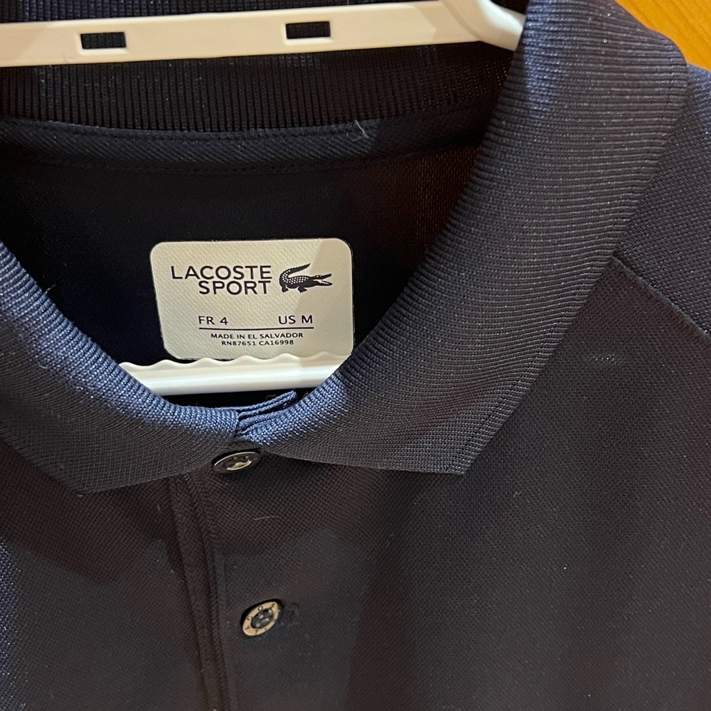 Lacoste Blue Polo Breathable